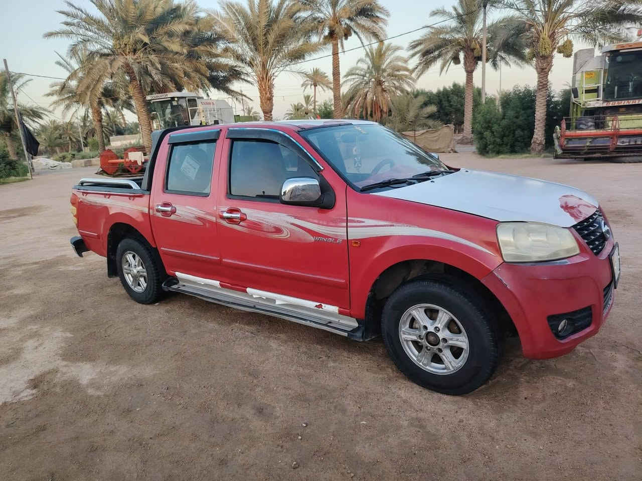 سلام عليكم سياره كريت ويل مكفوله كفاله عامه تخم تاير جديد تبريد فول سياره جاهزه كامله مكمله الاستفسار على الرقم***********
