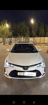 للبيع تويوتا كورولا 2025 هايبرد  * الممشى:  12900 ألف كم  * فول مواصفا...