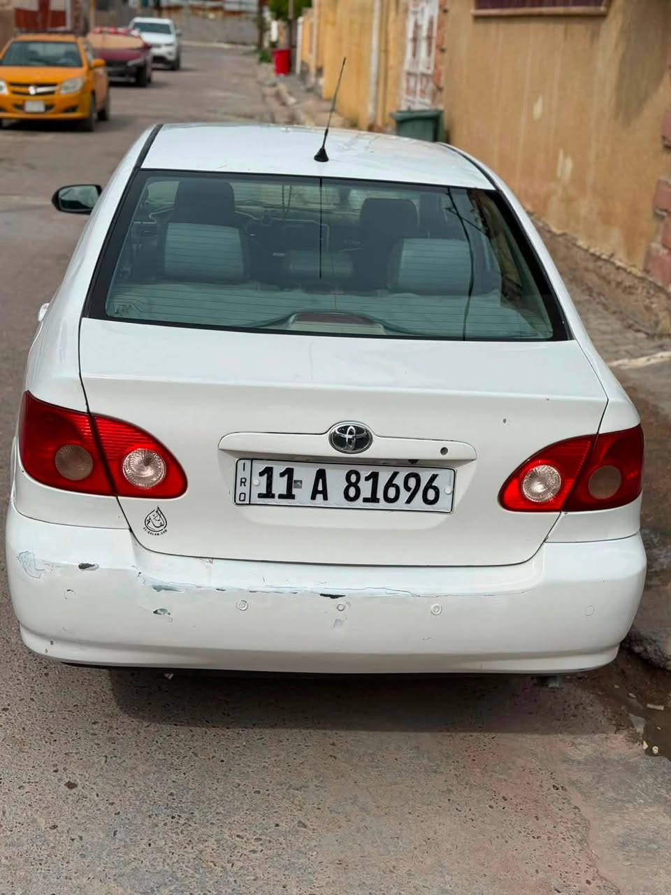 سلام عليكم كرولا نحلة للبيع
السيارة نضيفة جدا المحرك 1800 
مكفولة و الضرر بل جاملغ الخلفي 
من امريكا مكفوله محرك كير بل صندوك


**إذا كنت صاحب هذا الإعلان وتريد حذفه لأي سبب، رجاءا أرسل رسالة إلى الدعم الفني**