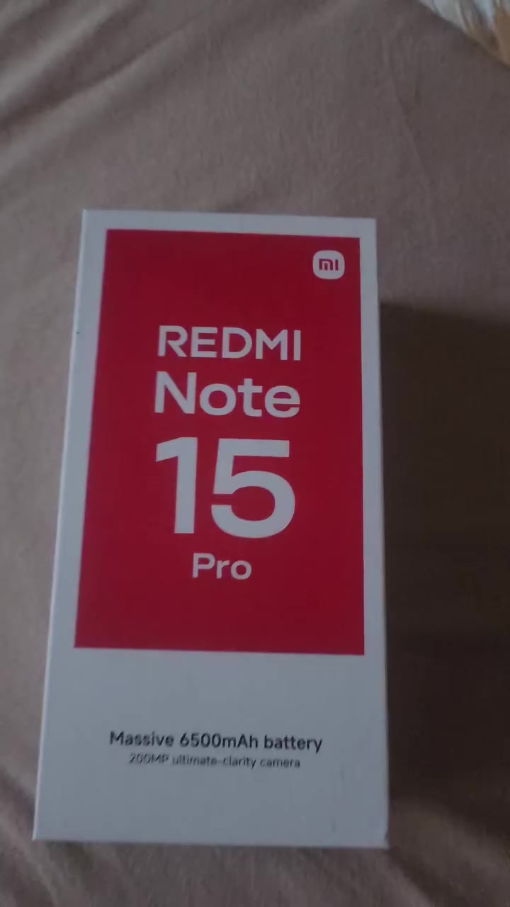 ريدمي نوت ١٥ برو اصدار حديث نسخة عالمية
ذاكرة ٢٥٦ عشوائية ٨
جهاز جديد بالكارتونة بعده استخدام قليل كلش
كامل ملحقات
سعره ٣٥٠ الف قفل واغلب المحلات جاي يبيعو ب٤٢٥ .
بغداد حي المواصلات 
***********
