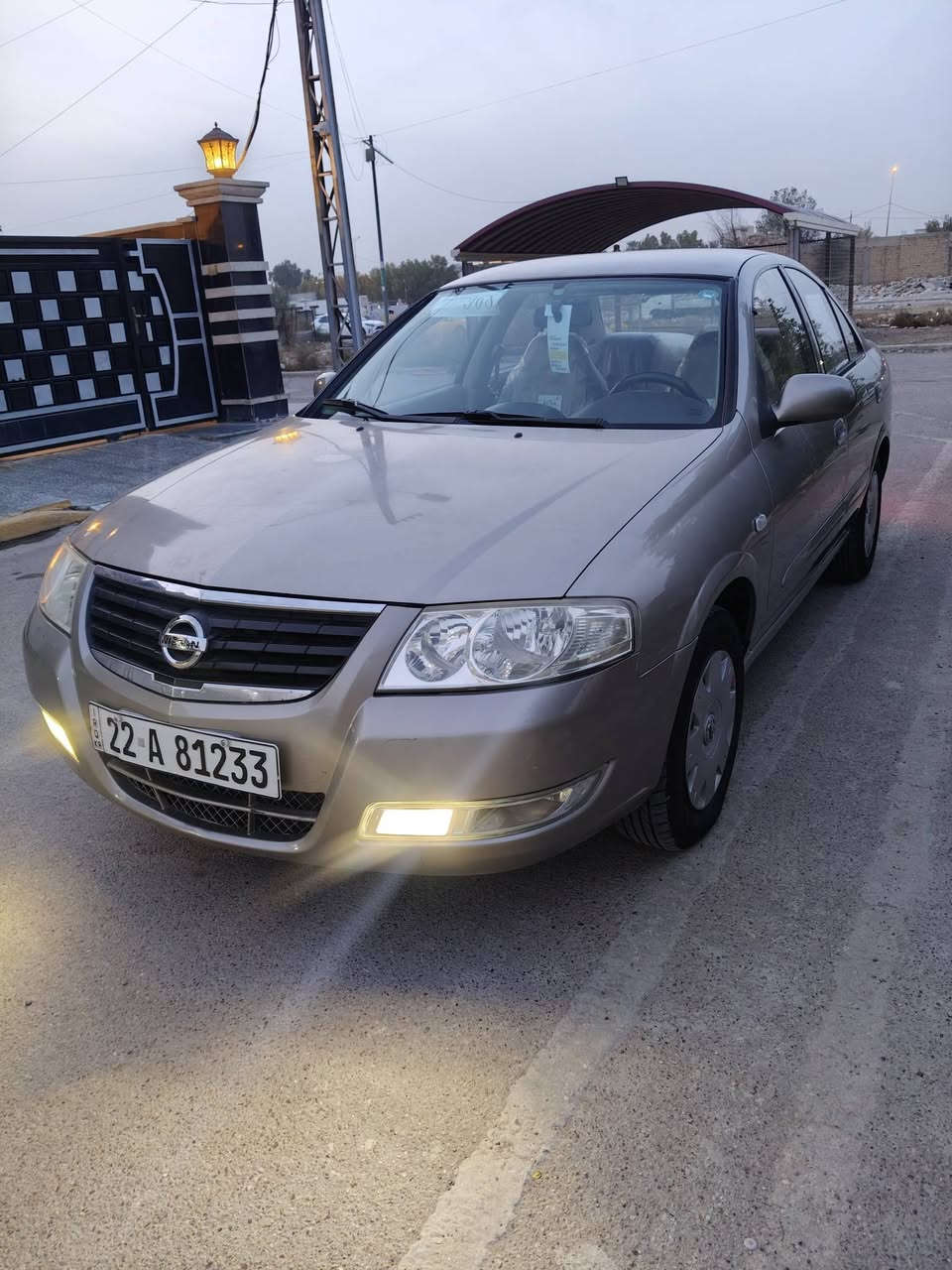 السلام عليكم
نيسان سني 2010
رقم اربيل بسمي السنويه لل30
السياره كفاله عامه بيها نص باب كلير فقط كير ومكينه شرط ستندر برغي ما مفتوح بيهن تبريد وتخم تاير وصدر جدد السياره ع وضع الشركه وشرط احلى من الصور السعر 94 وبيها مجال قليل العنوان بغداد نهايت شهدا البياع 
***********
