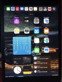 ايباد سفن ذاكرة 128 كول شي شغال بي بطاريتة تعبانة بس الباقي فول بصمة ا...