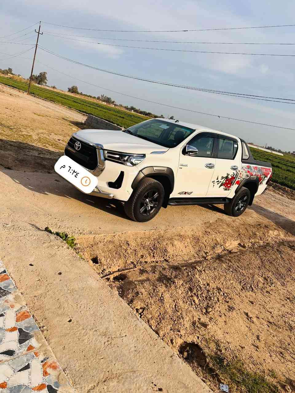 السلام عليكم
للبيع هايلوكس TRD

موديل 2022

شركه ساس 

رقم سليمانيه 

السياره كفاله عامه 

ماشيه120 KM

مواصفات 

فورويل 6 سلندر

اشاير بالمري وشفط 

تحكمات ستيرن 

شاحن وايرلس

قطعتين تبريد 

 معروفه مواصفات ساس تجي فول 

للاستفسار***********

العنوان  بغداد اليوسفية ناحية الرشيد
