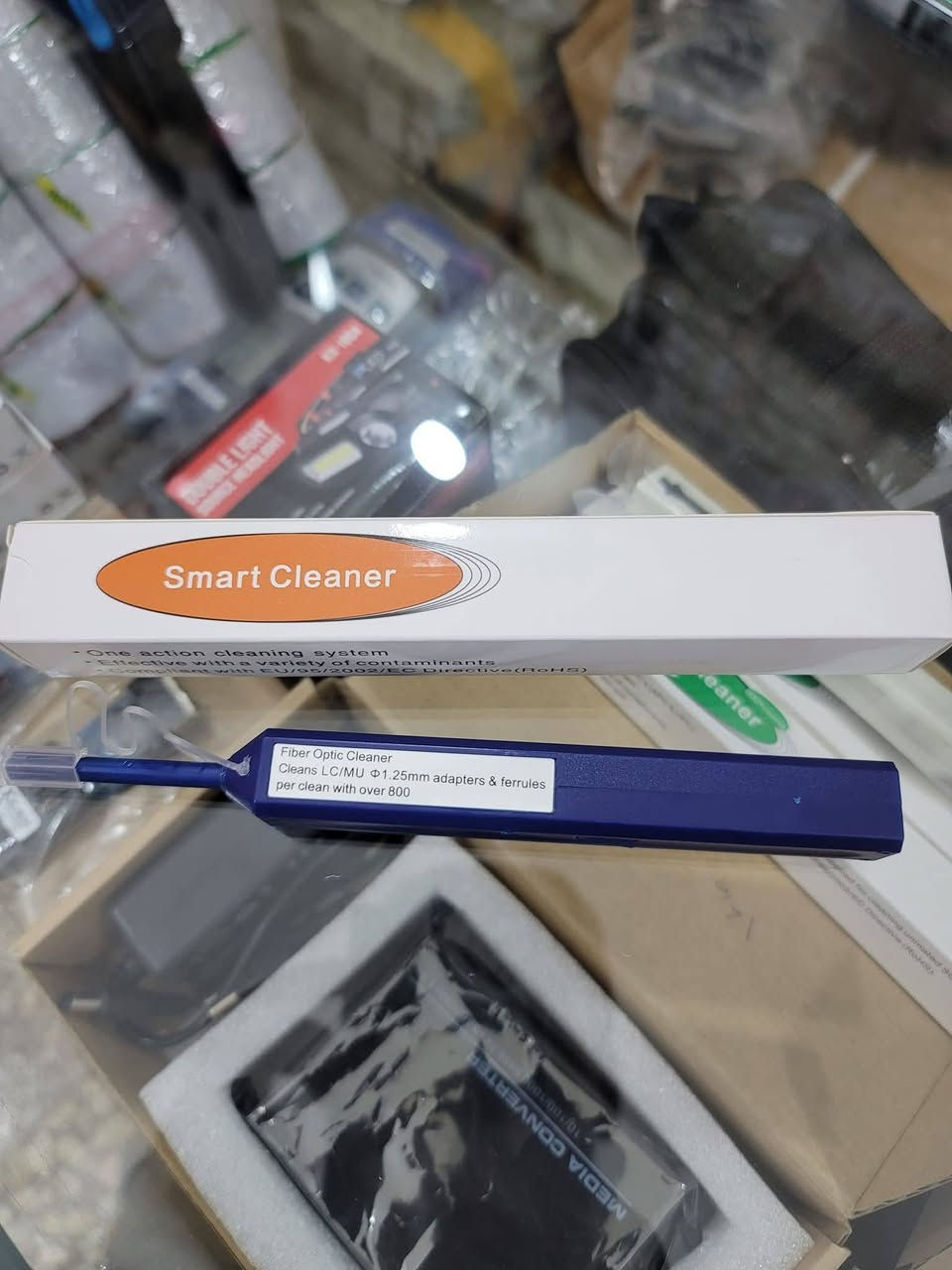 يعلن مكتب { #المهندس } عن #وصول 🔴🚢
🟢#قلم_تنظيف #SFP_LC 

🟢#قلم_تنظيف ادبتر ل الراوترات والتحويلات ONT+ONU #SC

🔴 يوفر قلم التنظيف 800 كبسة تنضيف 

🔴توجد اسعار خاصة للشركات والمكتب 🛒🛒

📌 عنوان / بغداد شارع الصناعة مجمع المياحي / مجاور مجمع التميمي📌

للإستفسار الاتصال واتساب 📞📲***********📲☎️
                                          📞    ***********  ☎️
✈🚕يوجد توصيل لجميع المحافظات 📦
