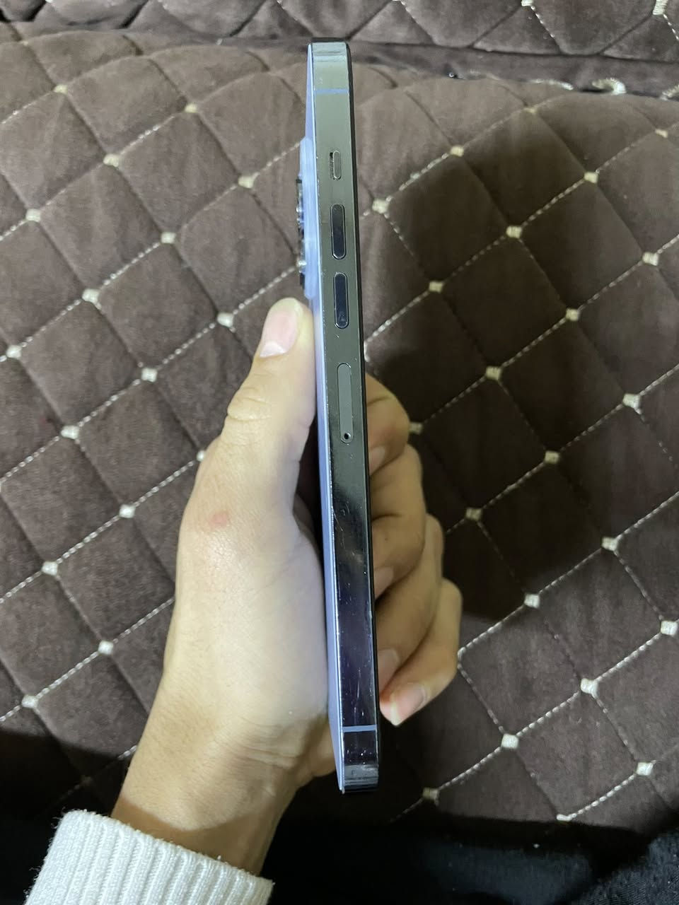 البيع فقط بدون مراوس
ايفون 13 برو ماكس 

لون بحري 

ذاكره 128 

تك سيم 

بطاريه 82 

نموذج M

جهاز مبدل شاشه وبيها فطر وكامره X5 ما تشتغل 

سعر 320 

مكان موصل لايسر 

*********** 
***********
