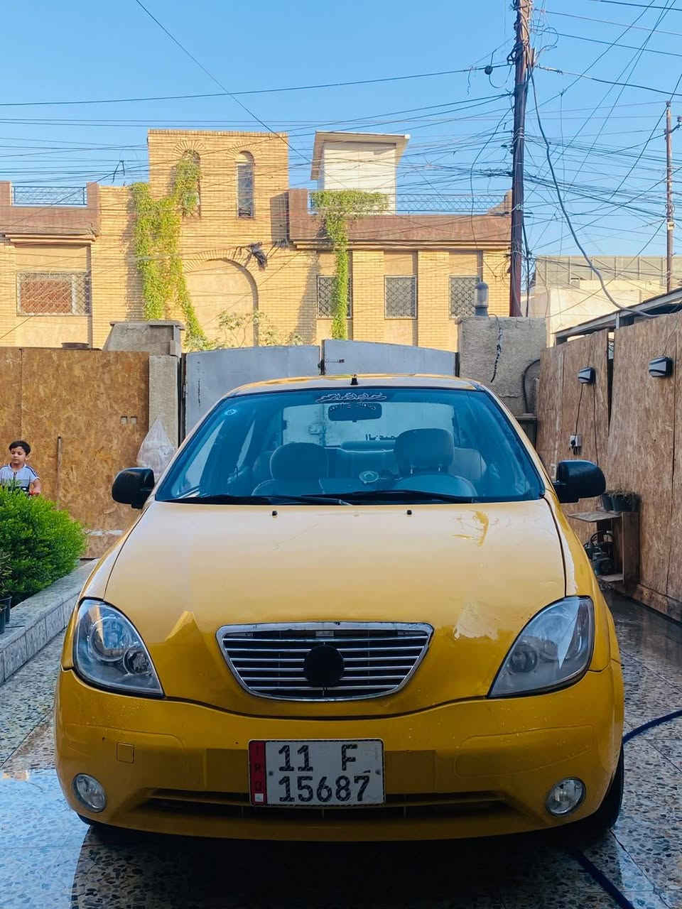 السلام عليكم طيبه موديل ١٥ تخم تاير جديد مكينه وكير خير من الله لا تنقيص ولا تبخير صدر امامي خلفي جديد بيها بارد بل جاملغ المامي وشويه من البنيد ورشات صبغ السعر 33وبيهة مجال بصيط حك الجيه مكاني بغداد العامريه  الرقم ***********
