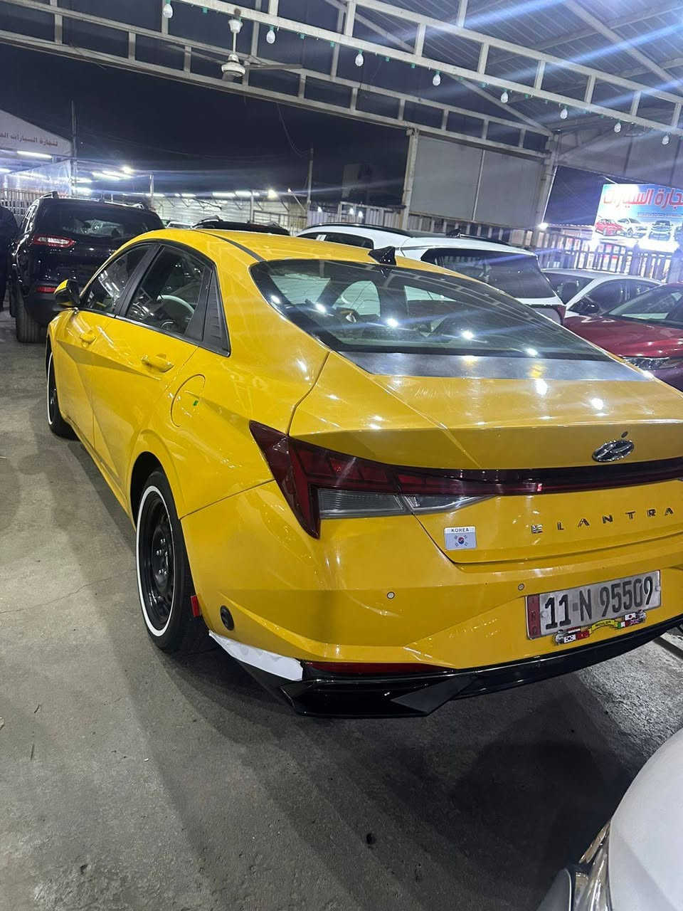 الانتره موديل 2021 فول سياره منضومه غاز باسمنه مصفره هيئه وغرامات السعر 140 وبيه مجال *********** مكاني بغداد الشعب
