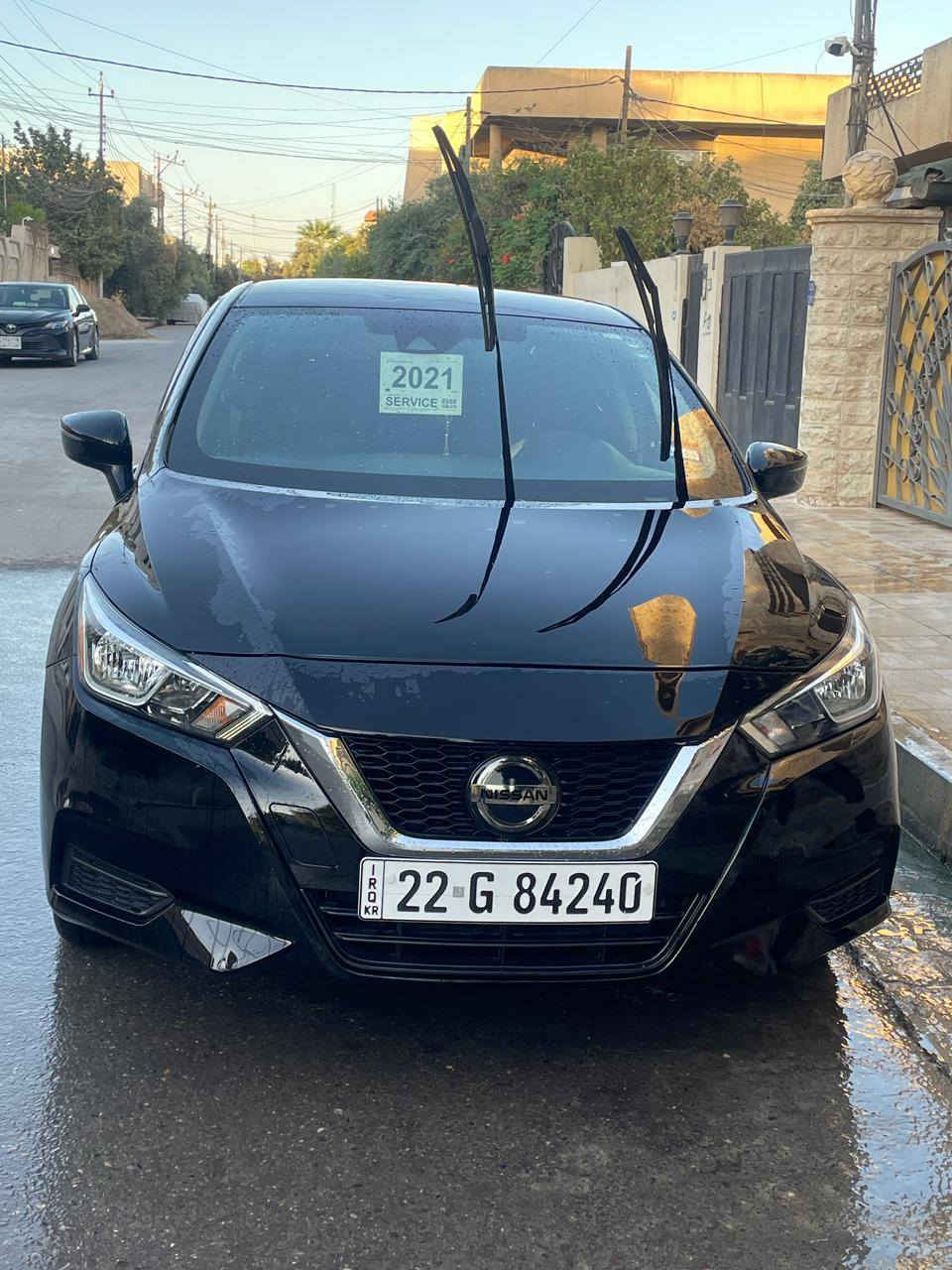 نيسان فيرسا شكل المكسيكي الحديث
موديل 2021 
مواصفات sv
 داخل لونين 
مسار طريق 
حساس امامي وخلفي
حساسات جوانب 
ماشيا 43 ميل 
الضرر باب السائق والخلفي مبدل اصلي من امريكا بدون صبغ 
دوسا مصلحا من امريكا  
السعر 123$ وبيها مجال 

للتواصل  ***********
