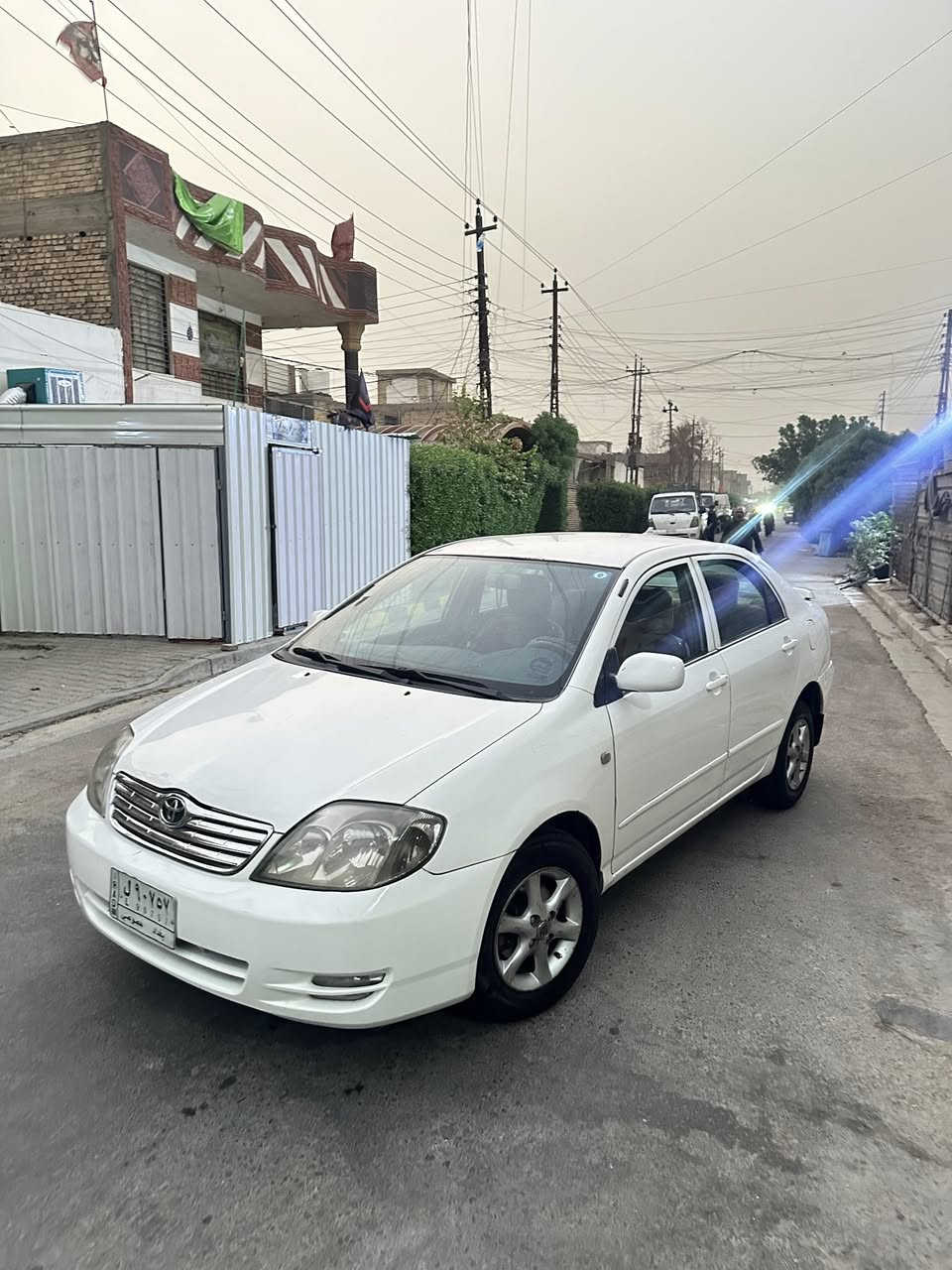 كورلا 2004 وارد خليجي محرك 1800 رقم بغداد مصبوغه حزام تبريد شغال مكينه كير جدد السياره نضيفه ومصروف عليها  عارضها 77$ وبيها مجال حك الجيه مكاني بغداد ***********
