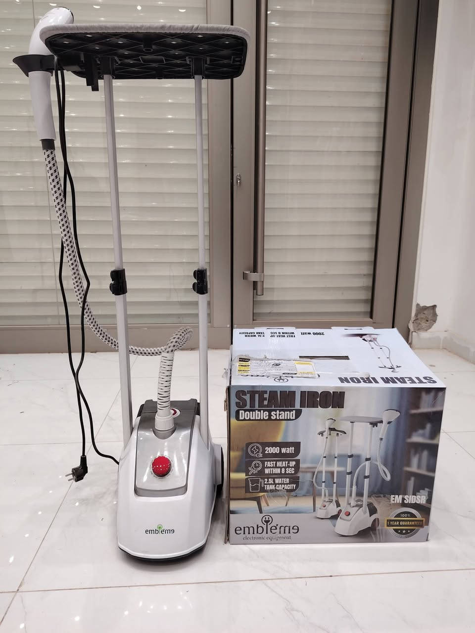 للبيع
١/فاترينة خشب mdf ٧خانات عرض ٨٠سم ارتفاع ٢متر قاعدة ستلس ستيل إرتفاع ١٠سم سعر ٧٥الف
٢/مكوى بخاري ماركة امبليوم ألماني جديد مستعمل ٥ساعات مع كامل ملحقاته سعر ٩٠ الف
٣/ستاند عرض بلاستيك نظيف جدا عدد٢ سعر الواحد ١٠الف
٤/مليكان بلاستيك عدد ٤ نظيف سعر الواحد ٢٥الف
للاتصال ***********
