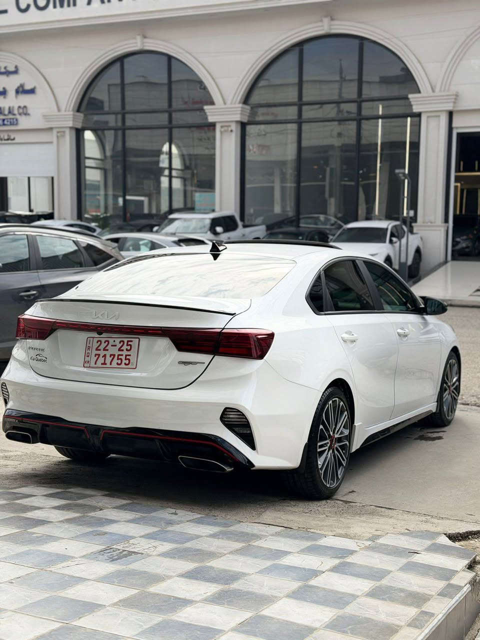KIA FORTE 2023 GT

محرک 1.6 turbo
بونيد جاملغ صبغ 
فول مواصفات
بصمة تفعیل و ابواب و صندوق
فتحة
رادار جانبي + خلفي 
رادار امامي تثبیت المسار
کشن کهربائي و جلد و کشن هیتر و تبرید
شحن وایرلیس و بریک بصمە
کیر اوتوماتک و عادي و شفتات بالستیرن
صندوق ذکي
شاشة جبیر و شاشة 
دبل صالنصا بلادي و حجر اکزوز بلادي
ماشية 62 ميل

و بعد مواصفات اخری
سعر 163 ورقة و مجال قلیل
مکان سیارة اربیل 
سيارة بدون رقم
                (***********) أربيل, العراق
