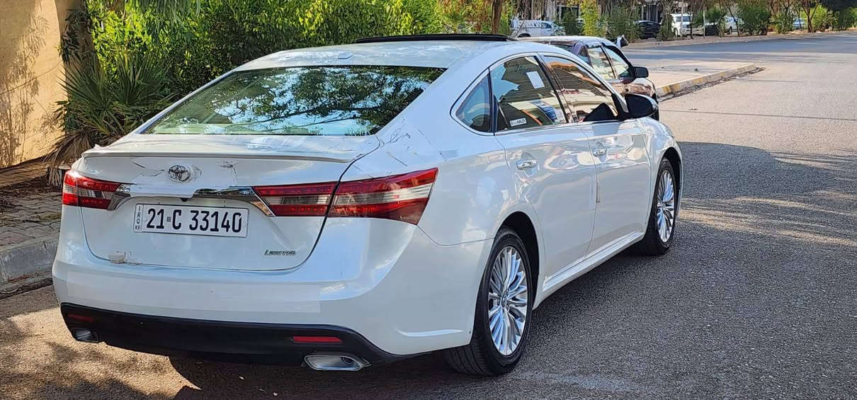 ‏...﷽
‏ TOYOTA AVALON 2013✅
‏تیۆتا ئەڤەلۆن 2013
‏خلیجی فول فول LIMITED دوو حاسە 
‏بەصمە
‏سڵاید
‏کوشن جلد نەدراون لۆکە 
‏کوشن هیتەر 
‏کوشن سەیڤ
‏پێش و دوا حاسە
‏کامێرا
‏شاشە گەورە
‏تەبرید لەمس
‏تەبرید مەرکەزی
‏گێر سوکان
‏سوکان ڤۆلیۆم
‏تەحدید سورعە
‏بریم دەرەجە یەک
‏‎فوول مواصفات 
‏بیلاد پەردە
‏مۆدی لێخورین eco&norman&sport
‏
‏‎تاخم پێش و دوای لۆکە 
‏سەنەوی تازەیە تا 2031 بەناوی خۆمەوەیە 
‏کۆدی بەنزینی هەیە 
‏گێر و مەکینەی بەشەرت نەکراوەتەوە دجیتاڵیشی نییە

‏نرخ:153$

‏ژ.م ***********
‏ كركوك, العراق
