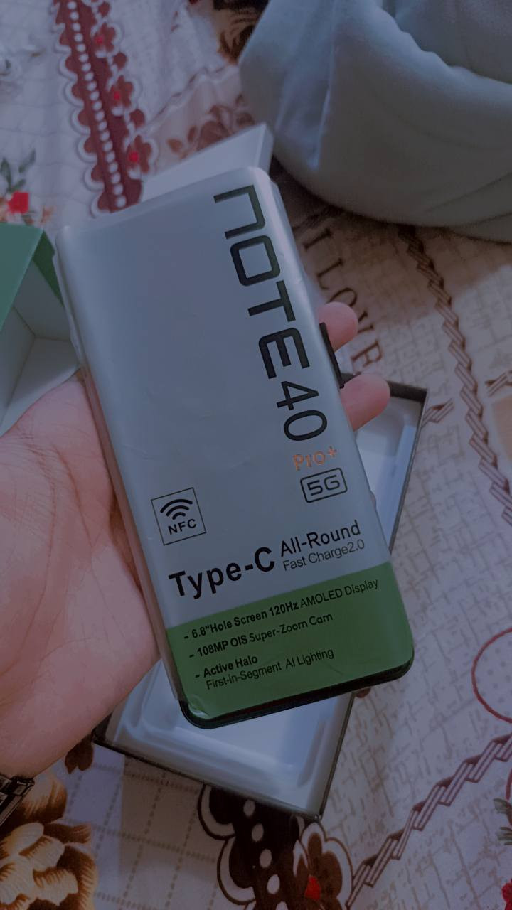 تلفون انفنكس نوت 40برو  كوبي جديد بلباكيت كامل ملحقاته  سعره 150


**إذا كنت صاحب هذا الإعلان وتريد حذفه لأي سبب، رجاءا أرسل رسالة إلى الدعم الفني**