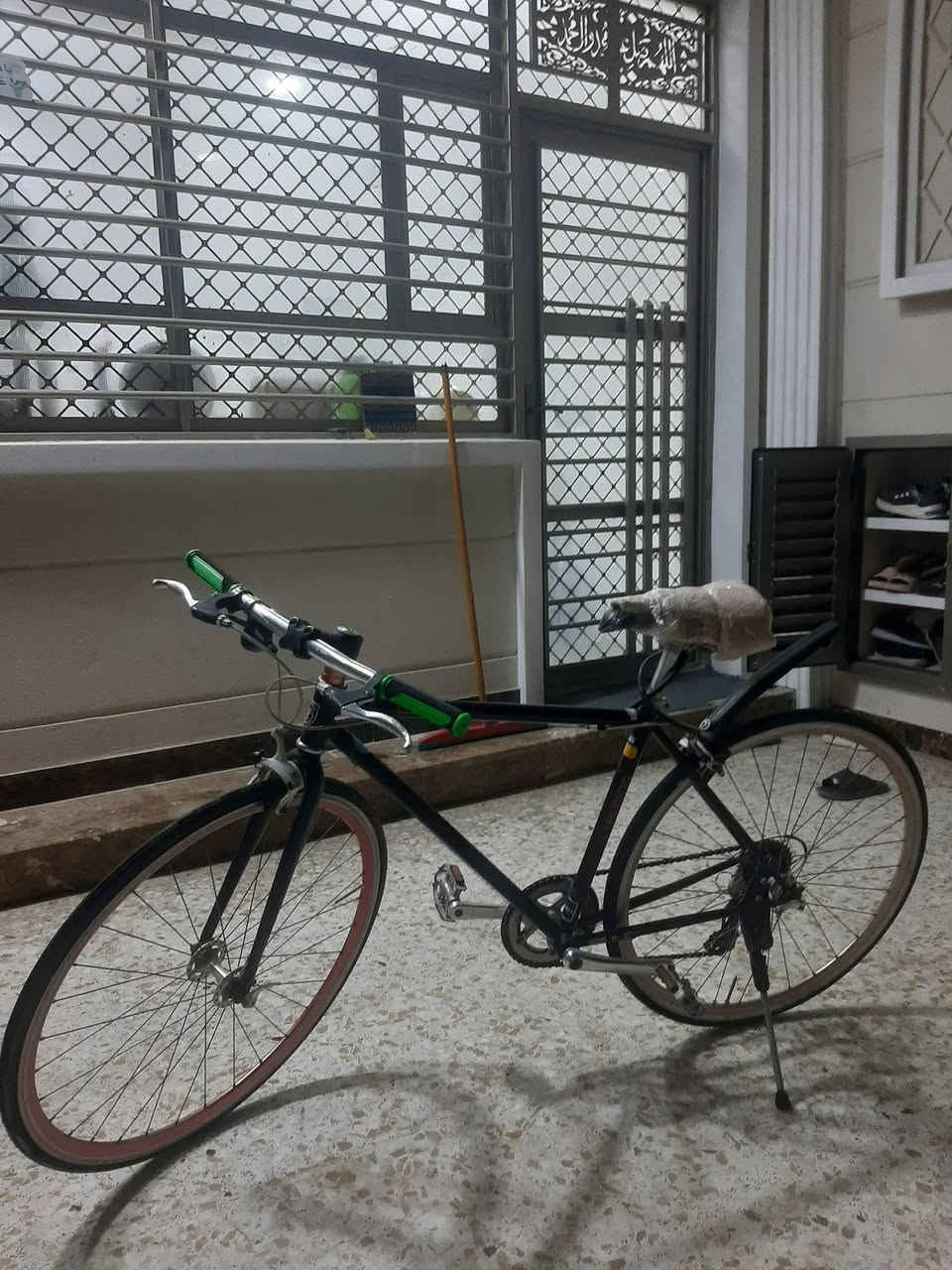 سلام عليكم بايسكل للبيع 
نضيف جداً 
بريكات شغاله 
كير شغال
السعر ٩٥الف وبي مجال قليل جداً
مكاني المحموديه حي العسكري 
تواصل على هاذه الرقم وبي واتساب
***********
