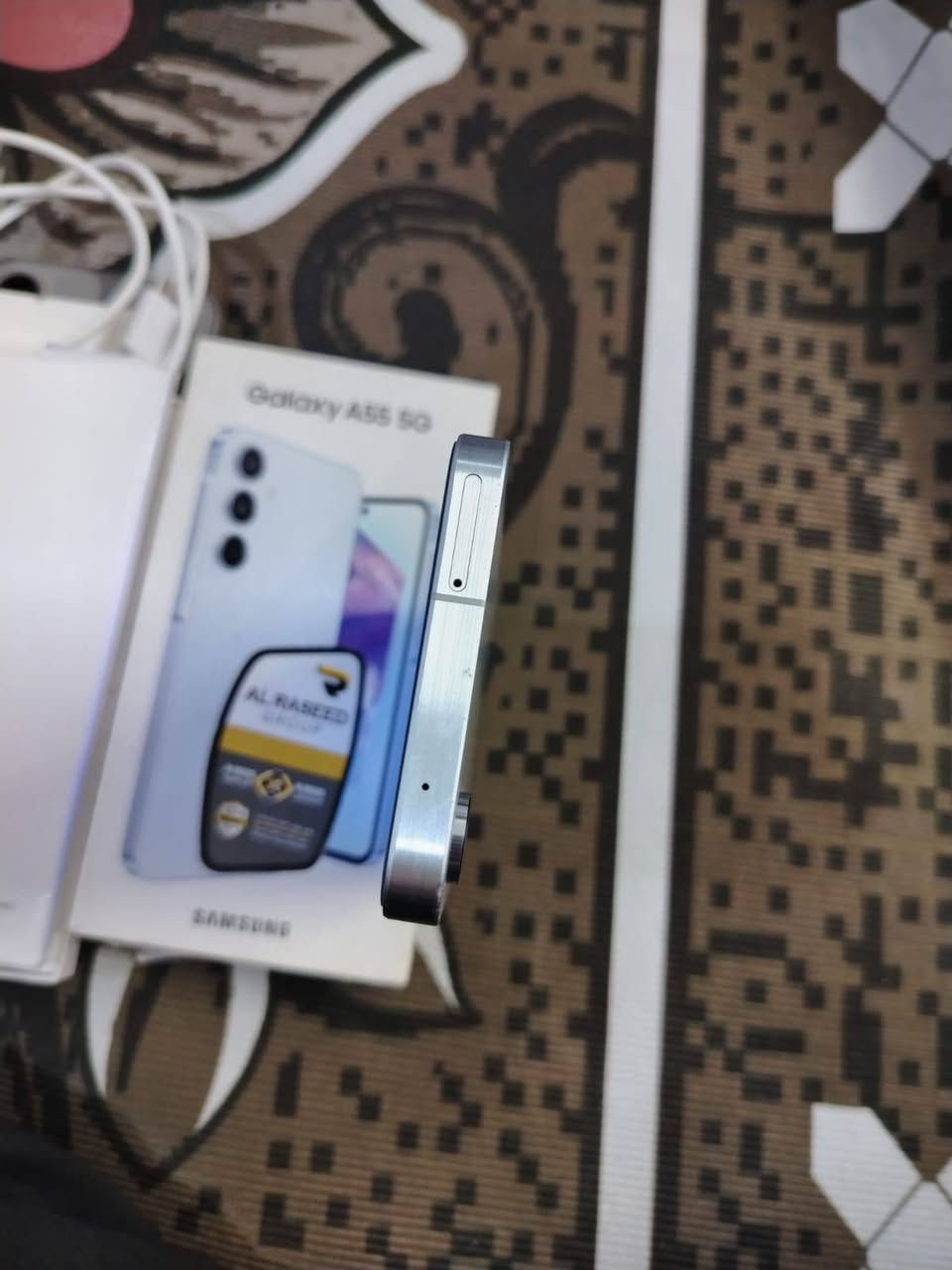 سامسونج A55 فايف جي
جهاز نضيف جدا فقط فطر زغير بالضهر 

ذاكره 256 رام 16

شرق اوسط دبل شريحه

كامل ملحلقاته

شاشه سوبو اوملد فول اج دي بلص


**إذا كنت صاحب هذا الإعلان وتريد حذفه لأي سبب، رجاءا أرسل رسالة إلى الدعم الفني**