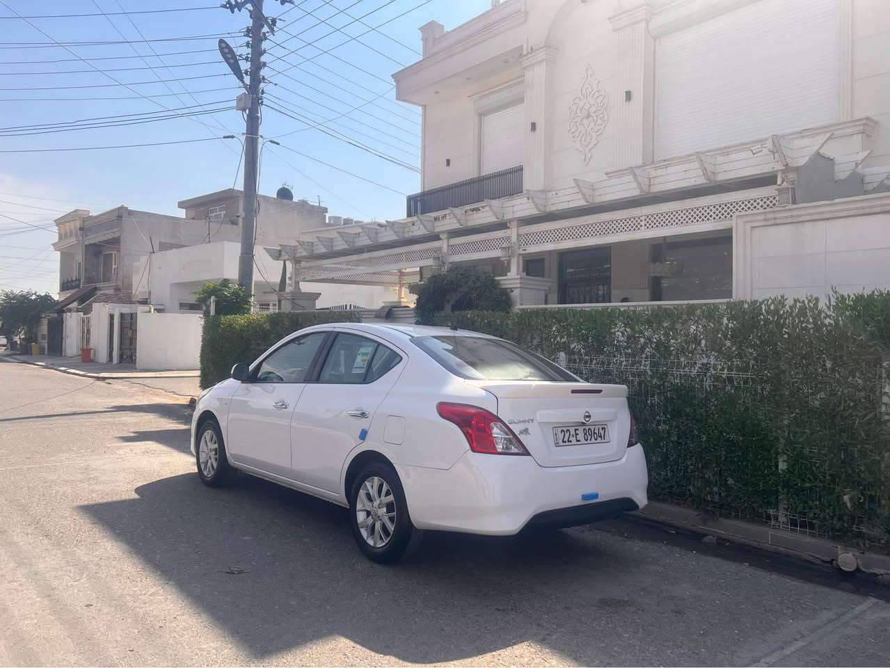 نيسان سەنی
مؤديل2022
تنها52كيلؤمتر ماشي
جام كاربايي
ئاوينه كاربايي
يه ده نيكل
ويل كه پ
بلاجكتؤر
بال سندوق
ڤؤليؤم
پينج باليف
زؤر مواسفاتي دي
سه نه وي ژينگه هه زه نوييه تا 2028مانكي9
تنها يه ك چاملغ دواوه سبغ
تێل***********📞 ***********☎️
نرخي109 أربيل, العراق
