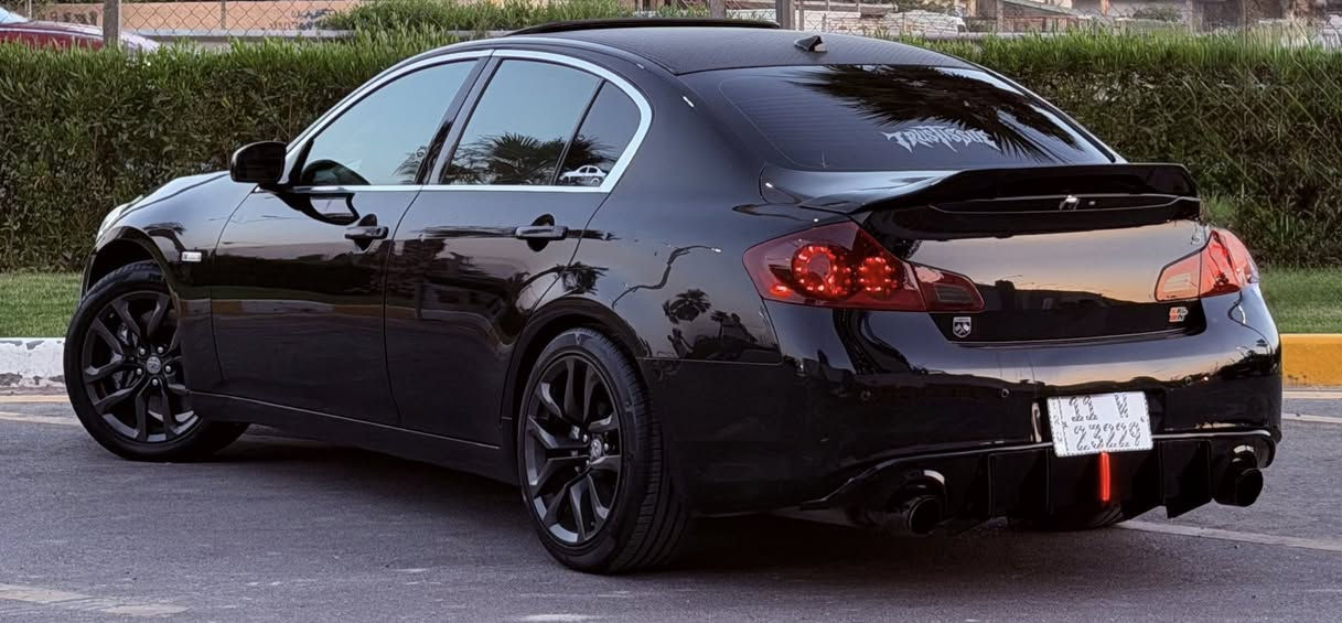 السلام عليكم اخوان
نيسان انفنتي G37

     2013  INFINITi  G37
V6     3700    VVEL
كير اوتو 

المواصفات
بصمه تشغيل
بصمة ابواب وصندوك
سلايد روف 
كشنات كهرباء
كشنات ميموري
كشنات تدفئة
شفتات ستيرن
تحكمات ستيرن
كروز السرعه شغال
شاشة لمس
ستيرن كهرباء
كشنات جلد لونين احمر واسود

الاضافات 
سقف كنتاره
لد اوركال داخلي متغير تلفون
تطعيم الداخل فورجد ماروني
الجام مضلل حراري شفاف
سوارات لايت اصلي متغير ع التلفون
اشاير لد امامي خلفي
LED عالي ناصي اصلي
بلوجكترLED اصلي
سبايدر عالي بلادي
شفقه جامة
لحيه امامية
دفيوزر ابو اللد
حلوك صالنصة فورجد
ويل Z تو سايز 18
فچوج S برمبو 
عليها داون بايب 
اكس بايب
دبات ماگنا فلو
بعد بيه اضافات هواي
اخوان السياره امبدل ضفاير وعقول كامله 
(وسياره بيه قطعه صبغ وحده فقط )
رقم بغداد شبه مميز
بأسمي وتحويل مباشر
مكان السياره الغزاليه 
السعر 127 بي مجال
للاستفسار ( ***********)
