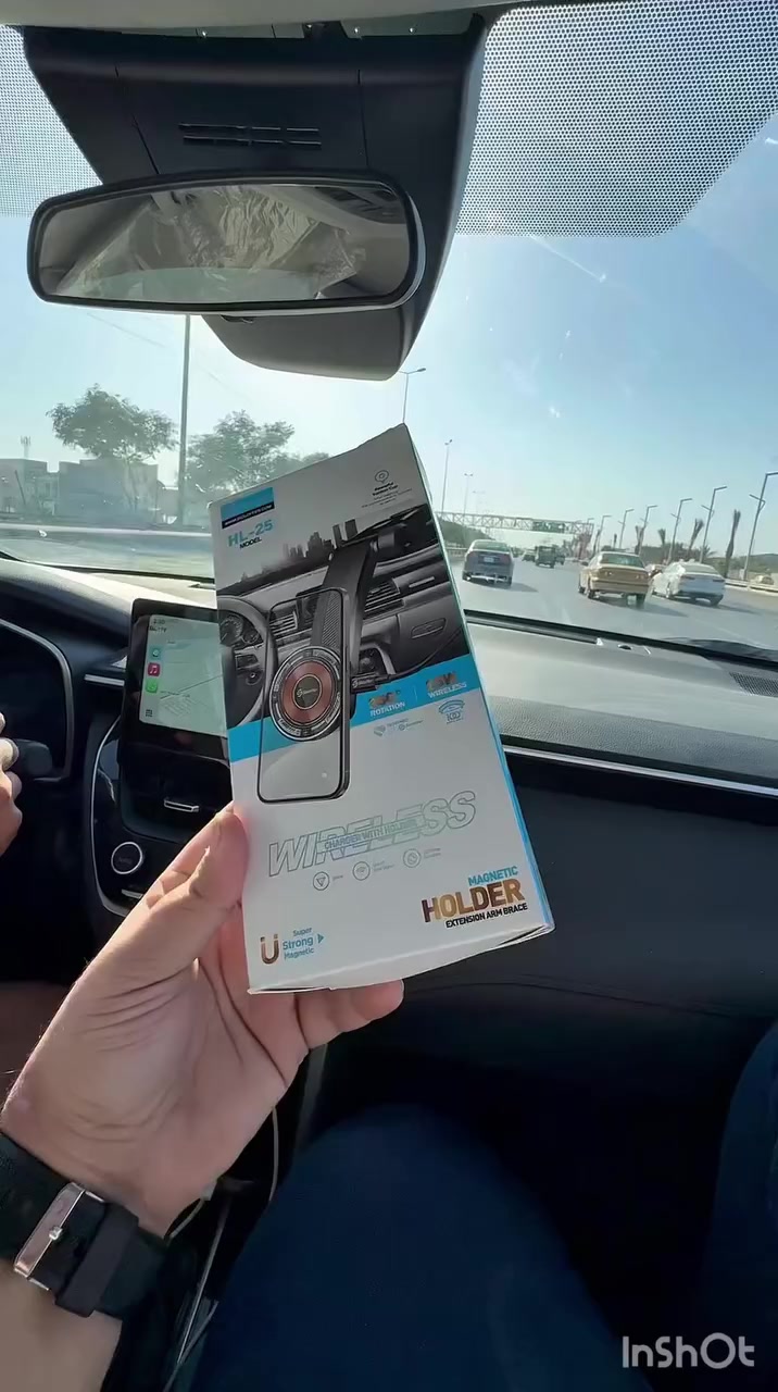 🚗✨ ثبّت موبايلك واشحنه بنفس الوقت!

ستاند مغناطيسي مع شحن لاسلكي سريع 15W ⚡️

تكنولوجيا MagSafe تثبت هاتفك بثواني وبكل أمان.

قاعدة شفط قوية + دوران 360° لتتحكم بالزاوية اللي تناسبك.

مثالي للملاحة، المكالمات، أو مشاهدة الفيديو بدون ما تشيل إيدك.

تصميم أنيق وصغير ما يعيق رؤيتك أثناء القيادة 👌

خلي سفرتك أذكى وأسهل مع ستاند وشاحن سيارة واحد! 🚘🔋


**إذا كنت صاحب هذا الإعلان وتريد حذفه لأي سبب، رجاءا أرسل رسالة إلى الدعم الفني**