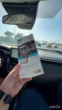 ستاند مغناطيسي • شحن لاسلكي 15W • دوران 360°