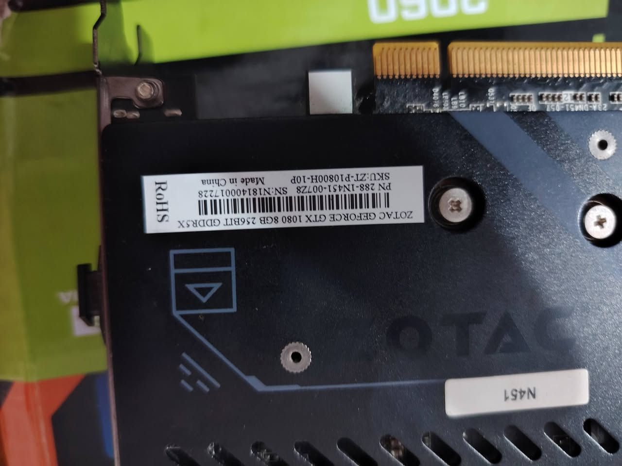 السلام عليكم
كارت شاشه للبيع GTX 1080 ما يشتغل
السعر 45 الف قفل مكاني بابل ما عندي توصيل


**إذا كنت صاحب هذا الإعلان وتريد حذفه لأي سبب، رجاءا أرسل رسالة إلى الدعم الفني**