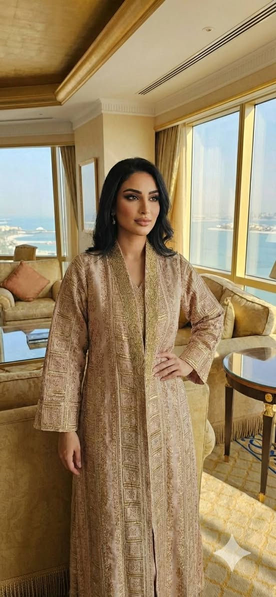 Emirati Mukhawar Dresses handmade in the UAE using the finest Italian silk and Egyptian cotton
To order DM or WhatsApp *********** بغداد, العراق
