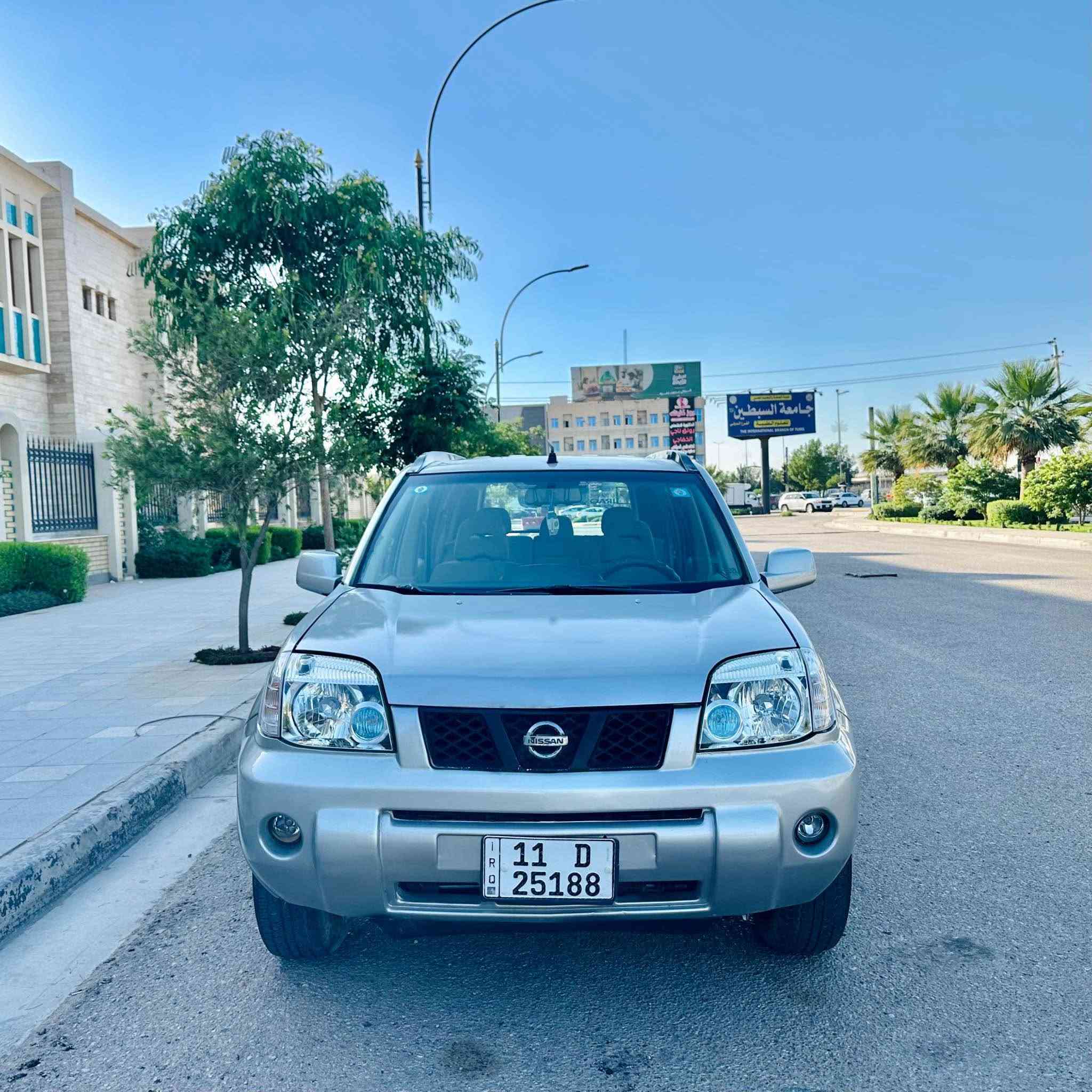 *********** 
نيسان إكس-تريل (Nissan X-Trail)
موديل 2006، وارد خليجي ياباني الأصل ،
رقم بغداد أنگليزي بأسمي ملصق هزة وسنوية مجددة لغاية 2030محرك (2400 - 4 اسلندر) ، وگير اوتماتيك تبريد شغال حدادية ممتازة شاشة مصابيح ضباب سفلية  نظام دفع رباعي All Mode 4x4 الذكي ، دفع رباعي ، مكفول من الحادث صبغ حزام للجمالية فقط اثر جراد فقط تحويل مباشر مكان السيارة بغداد الدورة السعر 69 بيها مجال حك الجيه كربلاء, العراق
