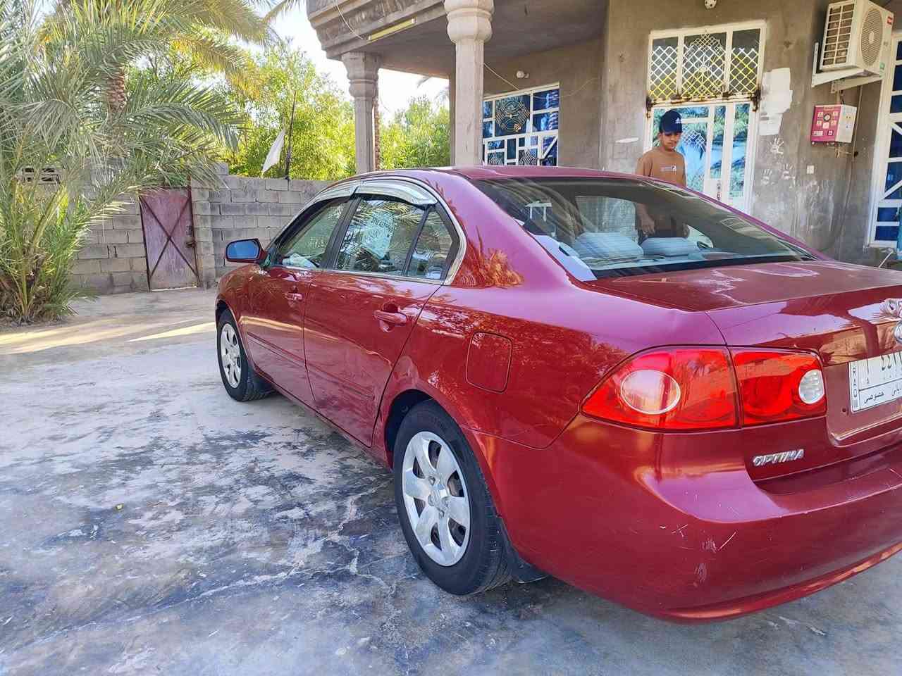 كيا اوبتما 2008 امريكي  حادثها دعامية خلفية  تبريد ثلج تخم تاير  رقم ديالى بسمي تحويل مباشر مكينه وكير مكفولات مكينه 2400 دوش سياره مال بيت جديد وجاهزه السعر105وبيها مجال 
للاتصال ***********

