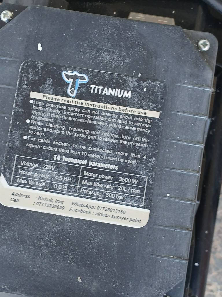 مستخدم مرة واحدة فقط ساعتين موصل, نينوى


**إذا كنت صاحب هذا الإعلان وتريد حذفه لأي سبب، رجاءا أرسل رسالة إلى الدعم الفني**