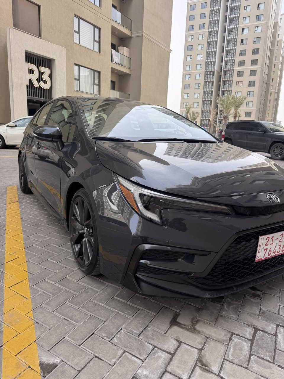 كورلا 2024
مواصفات SE 
السياره رقم كاتي تترقم جميع المحافظات الشماليه باسم المشتري مباشر
تكلفه الرقم 10 ورقات
بصمه
لون سمنتي مميز
رادارات
ويل كب 
محرك 2000
وباقي المواصفات 
السياره دخول جديد كلشي ع وضع الشركة
حادث جاملغ خلفي وباب 
بجم كبس 
السعر 149
***********
بغداد حي الحسين
