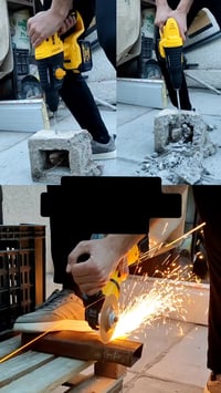 DeWalt • دريل همر ٢٦مم • بطارية ٨٨فولت