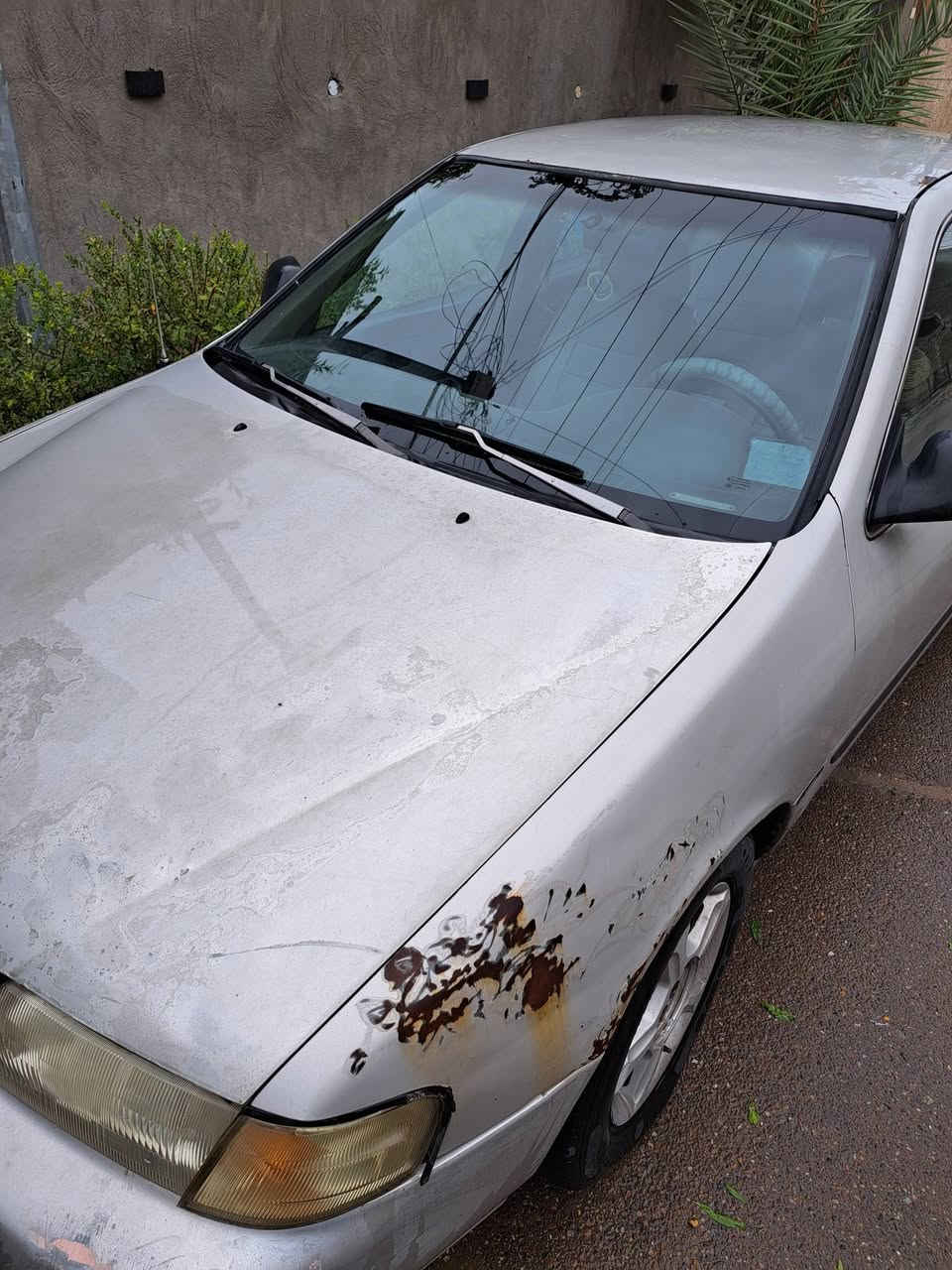 السلام عليكم 
نيسان موديل ٩٧ أيسر بلاد كير اوتوماتيك 
السيارة مسمكرة مابيهه خياسات 
التبريد لطش الكمبريسر 
الدبل الأمامي الأيمن تعبان هو والخلفي الأيمن
المحرك بي صوت ضاغطه وزنجيل 
ومشط الستيرن بي نضوح
كشن السايق والتنته تعبانه
السنوية سقطت صارلها شهرين
السيارة بأسمي ومكانها بغداد حي التراث
السعر ٣٦ وبيهه مجال بسيط
***********
