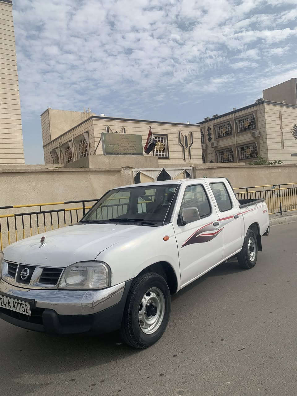 سلام عليكم نيسان بيكم2012مكفوله ماعده باب تبديل رقم ادهوك جديد بسمي السعر120 رقمي***********
مكاني البصره الزبير
