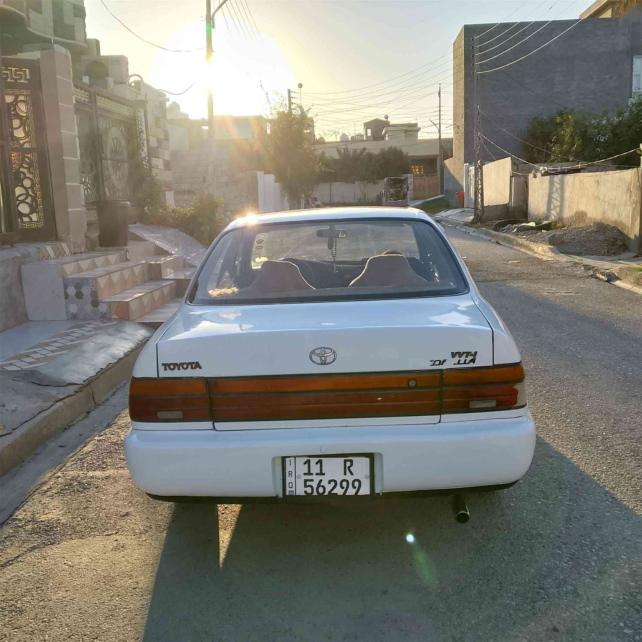 السلام عليكم
ا
كورلا 93 
يسرى بلاد 
رقم بغداد انكليزي
كير محرك كفاله
كهربائيات كلها شغاله
تبريد شغال 
تخم تاير 
السيارة باسمي شرط التحويل
العنوان ديالى المقدادية
موبايل ***********
السعر 63 وبيها مجال
