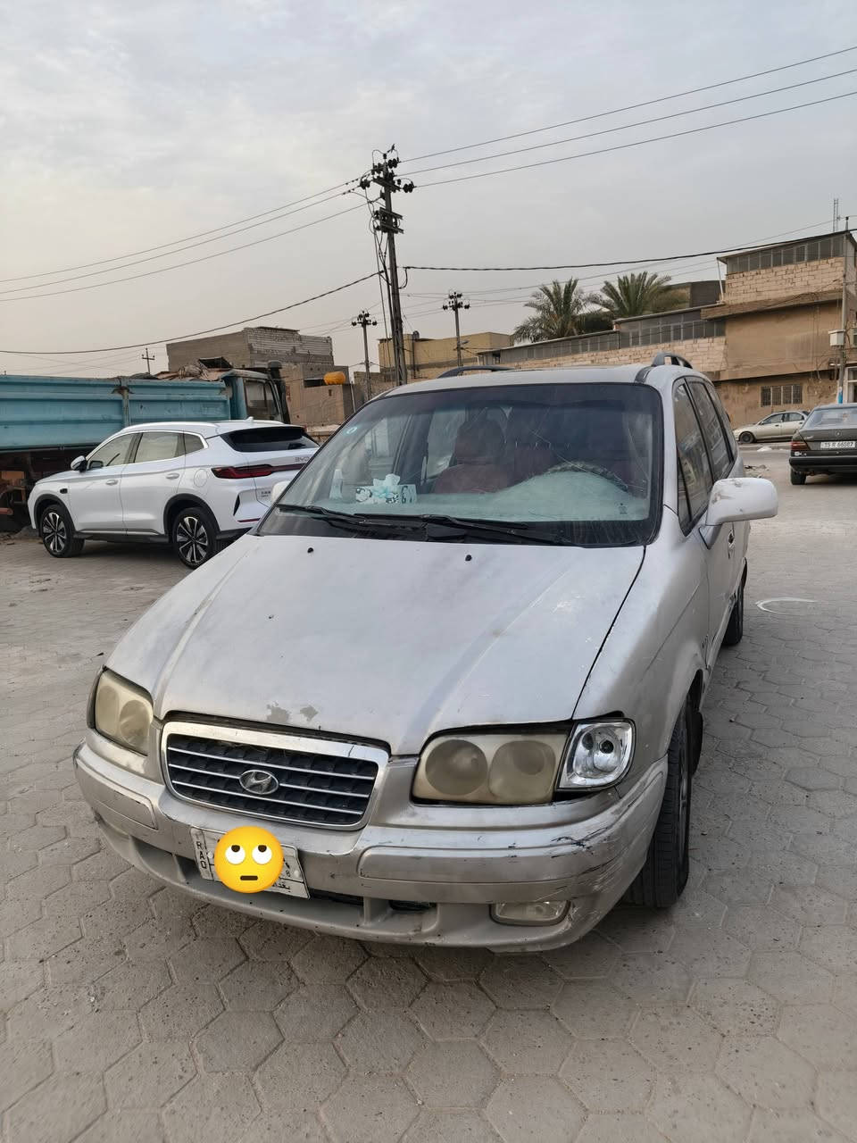 ‏هيونداي ترانجيت موديل 2004 رقم بغداد باسمي
‏
‏كير اوتوماتيك 6 سلندر
‏
‏الســـعر 65 وبيه مجال مكاني نجف 
‏للتواصل ***********

