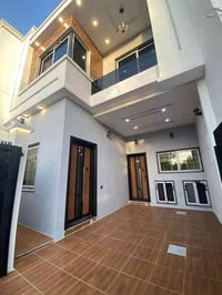 دار للبيع من طابقين بناء حديث مودرن فول طابو ملك صرف بأسم شخص واحد  ال...