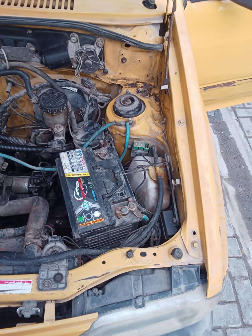 السلام عليكم ،،سايبه،موديل2011 نفخ رقم بغداد الماني تاخذ مصفره هيئة وغرامات وتحويل محرك كير مكفولات تبريد شغال ما بيها لا ضربه ولا تبديل سعرها 24 ورقه العنوان مدينة الصدر ،هاتف،***********
