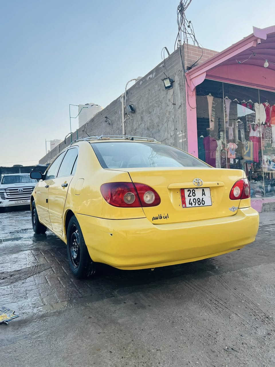 السلام عليكم كورله نحله 2008 بسمنه مداور ثاني يوم جاهزه من كلشي حداديه كير مكينه تخم تاير ويل جدد صارهن يومين دوشمه عام بس حادث امريكه جاملغ وبنيد فقط رقم نجف السعر 100 يعني شده وبيها مجال قليل حك الجيه 
***********
