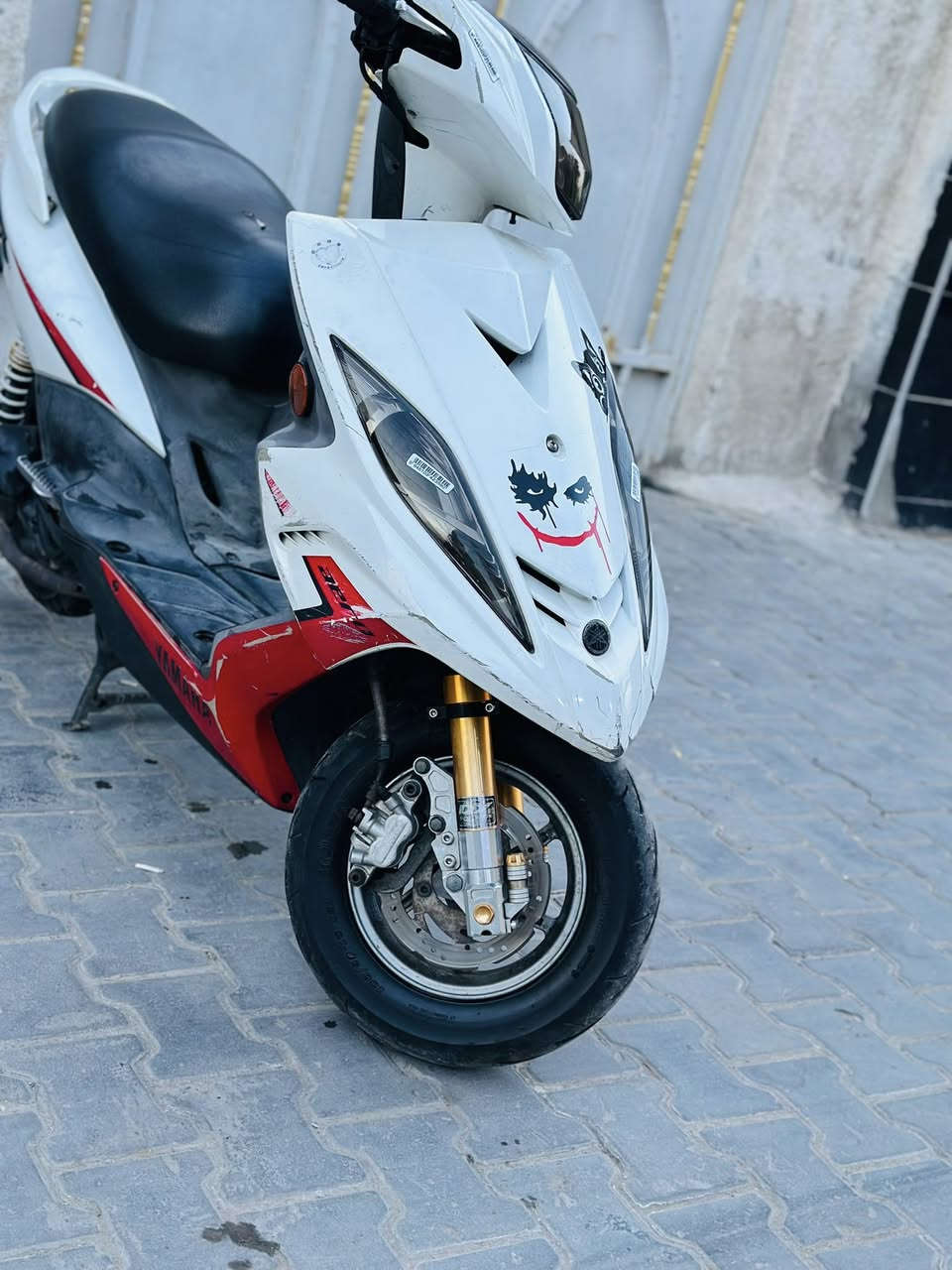 السلام عليكم شباب دراجة ثعلب جي تي آر مكفولة كفالة عامة وبيها تزويد بالصور وبيها تج خافي رياضي موجود بصور صار لها ٣اشهر نازلة من الرنبة نازلة على أيدي السعر مليون 350￼وبيها مجال المكان بغداد الكرخ رقم الهاتف ***********وبي واتساب ￼
