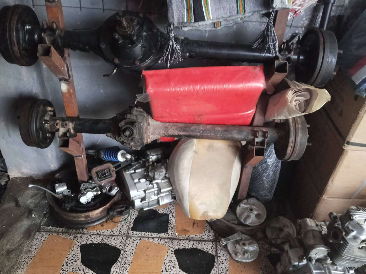 سلام عليكم مكاين شغاله ع شرط لاتنقيص لاتبخير واكسلات 13جمره واحد امتيار مكان رميثه بشريش لاستفسار ‏‪0780 964 0399‬‏
