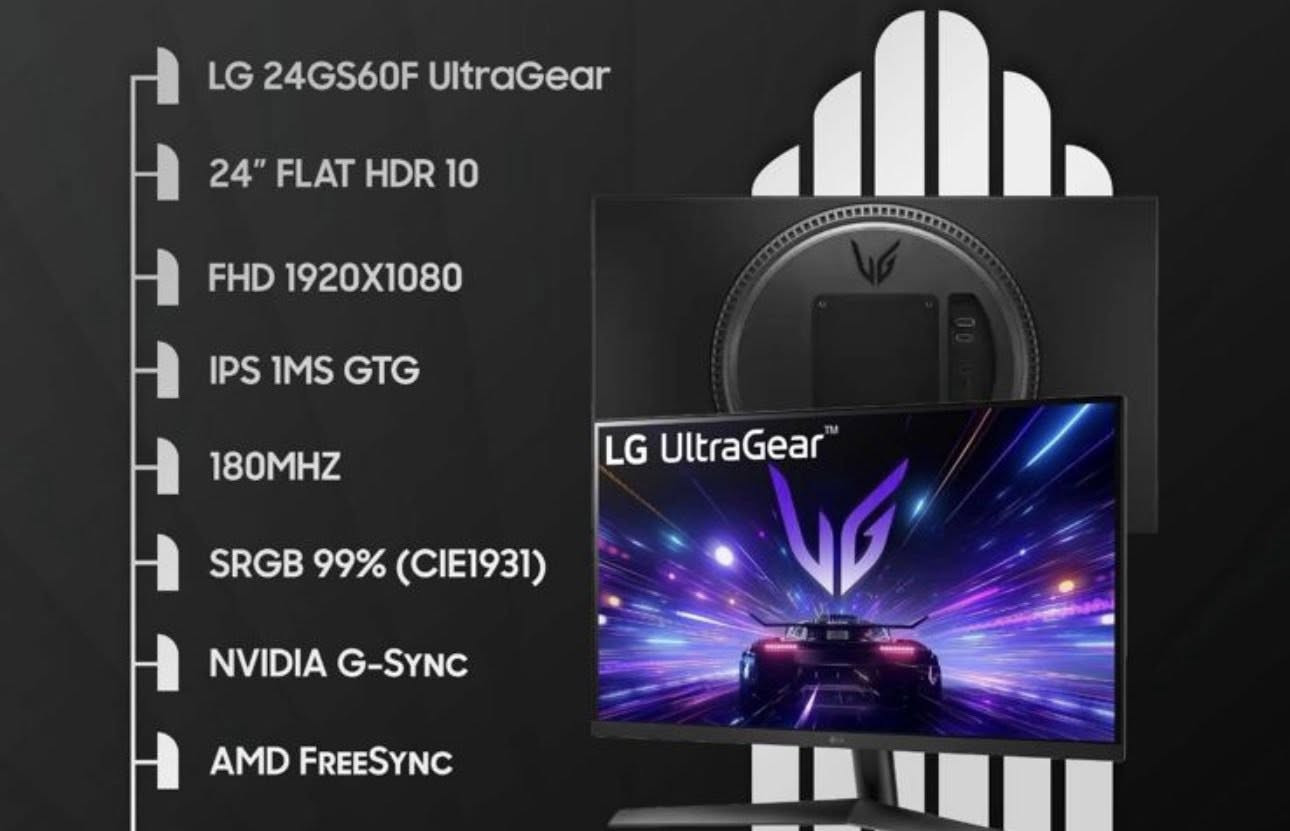 Lg ultragear
180hz FHD
1ms freesinc&gsync حجمها24
بيها ضمان6 شهور من المكتب اللي اشتريته 
الضمان الاصلي سنة اشتريتها  ب تاريخ 21/9/2025
سبب البيع:اشتريت مونيتر2k
السعر 125 الف
تريدها بسعر اقل؟ لتراسلني
الرقم***********
((واتساب فقط))
مكاني الكاظمية.
