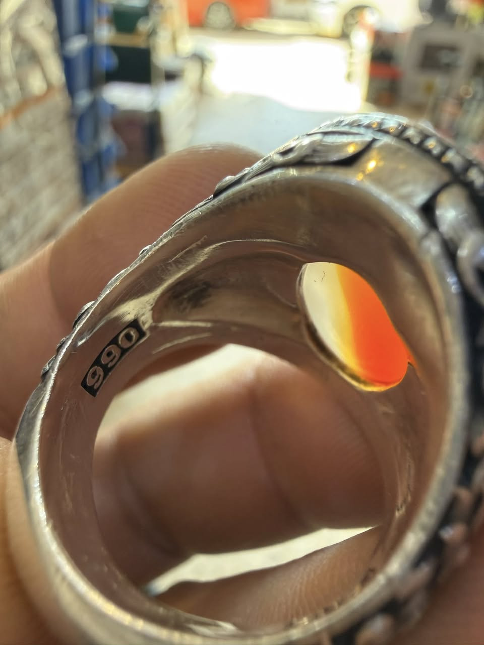 محبس يماني زعفران / صياغة عارف
***********
