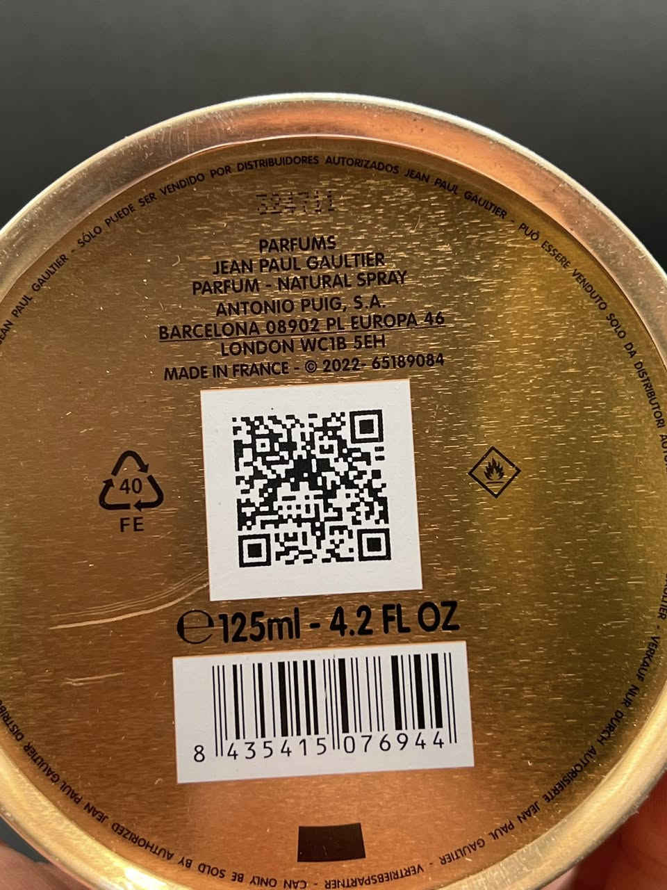 عطر ماركة جينبول اللكسير أمزون كبس شركة
متوفر توصيل لجميع محافظات العراق


**إذا كنت صاحب هذا الإعلان وتريد حذفه لأي سبب، رجاءا أرسل رسالة إلى الدعم الفني**