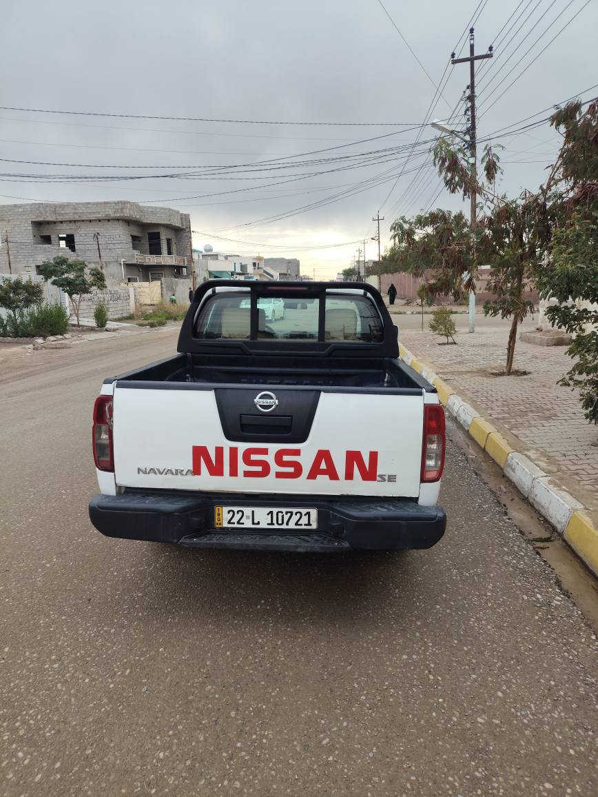 السلام عليكم نافارا لبيع موديل 2013 
كير اوتوماتيك رقم اربيل  سيارة جاهزه نضيفة مكفول بدون ضربة سنويةجديده 2029 شرط التحويل مكاني كركوك حزيران رقم *********** يوجد واتساب كركوك, العراق
