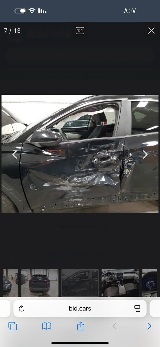 سلام عليكم للبيع توسان 24 سياره جديده حادث مثل ماموضوح بلصوره سياره بسمي اي نقص مابيهه*********** مدينة الصدر
