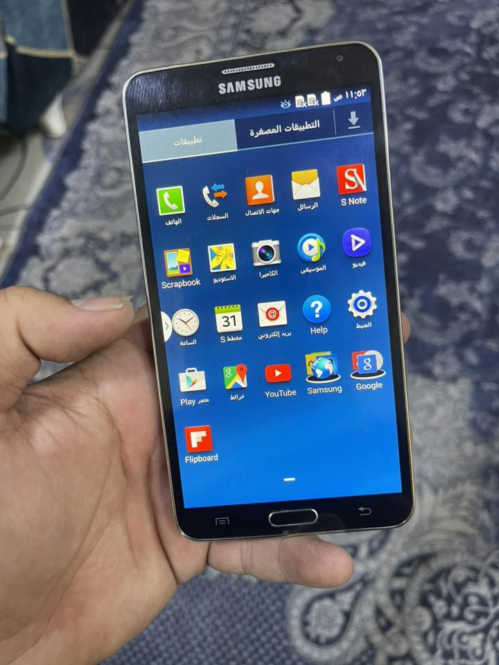 نوت 3 جديد جان مضموم استخدام قليل سعره ٤٠ الف شاحنه مال كلكسي ترهم علي عادي مكاني الامين الثانيه للاتصال ***********
