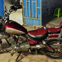 دراجه هارلي فيراكو   محرك 250 بدايت خيط بخار نكره سلف كهربائيات كامله ...