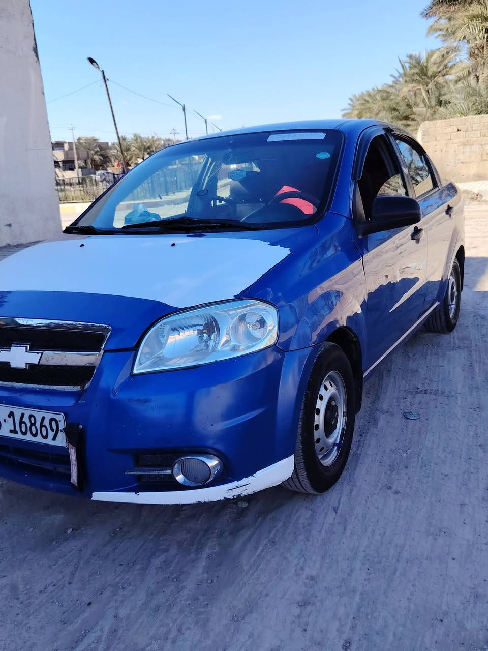 للبيع سياره افيو 2007 سياره نضيفه قطره صبغ ما بيهة بيهة بارد حك شبر ب بنيد ولباقي كفاله سياره كلشي ما ناقصهة تخم تاير جديده صدر امامي خلفي جديده مكينه كير كفاله خير وبركه كلشي ما ناقصهة
سعر: 55 وبيها مجال 
المكان: ديالى المقداديه 
الرقم:  ***********
خاص:  مفتوح واتساب
