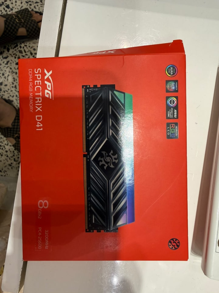 RAM DDR4
PXG 3200MHz 8x2 16G
السعر 150 الف
***********
