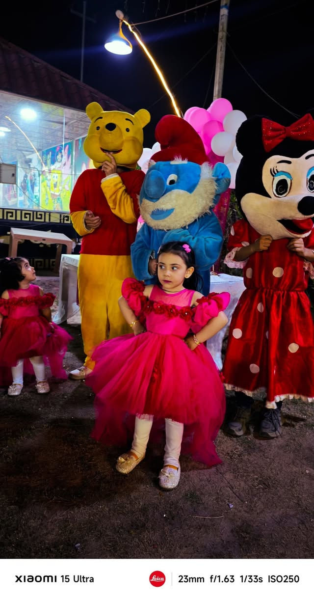 عيد ميلاد قمر ولجين في متنزه نيو دي العائلي في الدورة
سعر الحجز والتزيين كامل ب35 الف مع الدمى ودي جي وتصوير للحجز ***********
💥عنوان متنزه نيو دي العائلي  💥
بغداد الدورة مدخل حي اسيا من سريع الدورة نهاية شارع جامع حاتم السعدون على اليسار مجاور مدرسة الوهاب ومدرسة السراج💯
#متنزه_نيو_دي_العائلي
#بغداد_الدورة
#نمبر_ون
