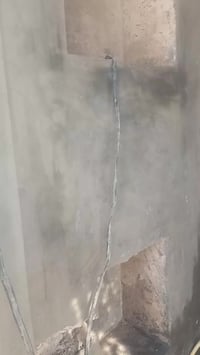 اسمنت جص • بورك • داخل النجف